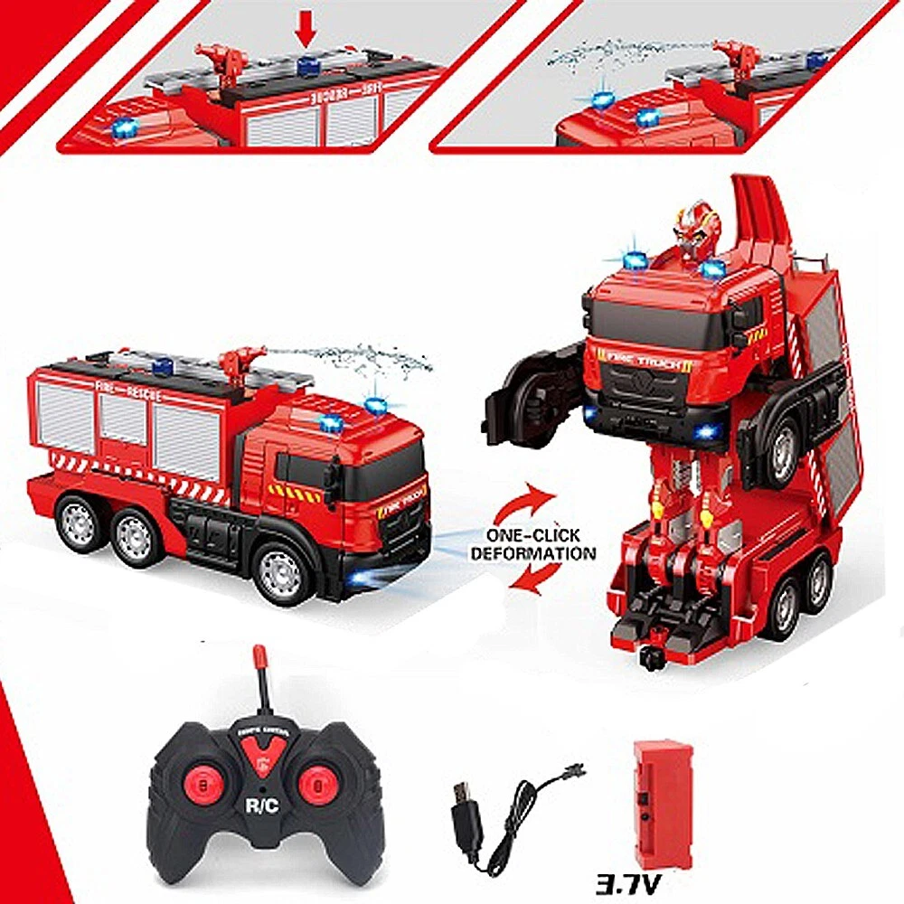 Remote control transformer truck sale
