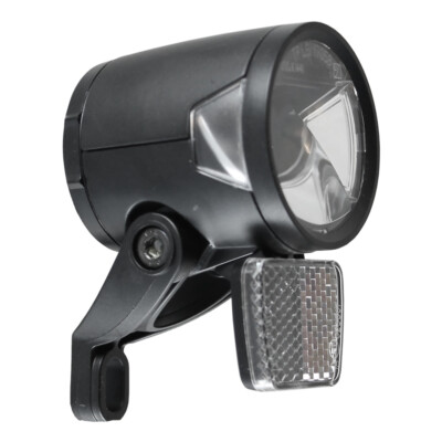 Led Fahrrad Scheinwerfer Herrmans H-Black MR8 180 Lumen für Dynamo 6 Volt StVZO