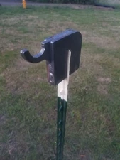 AR 500 T post steel target hanger hook (1-Single)