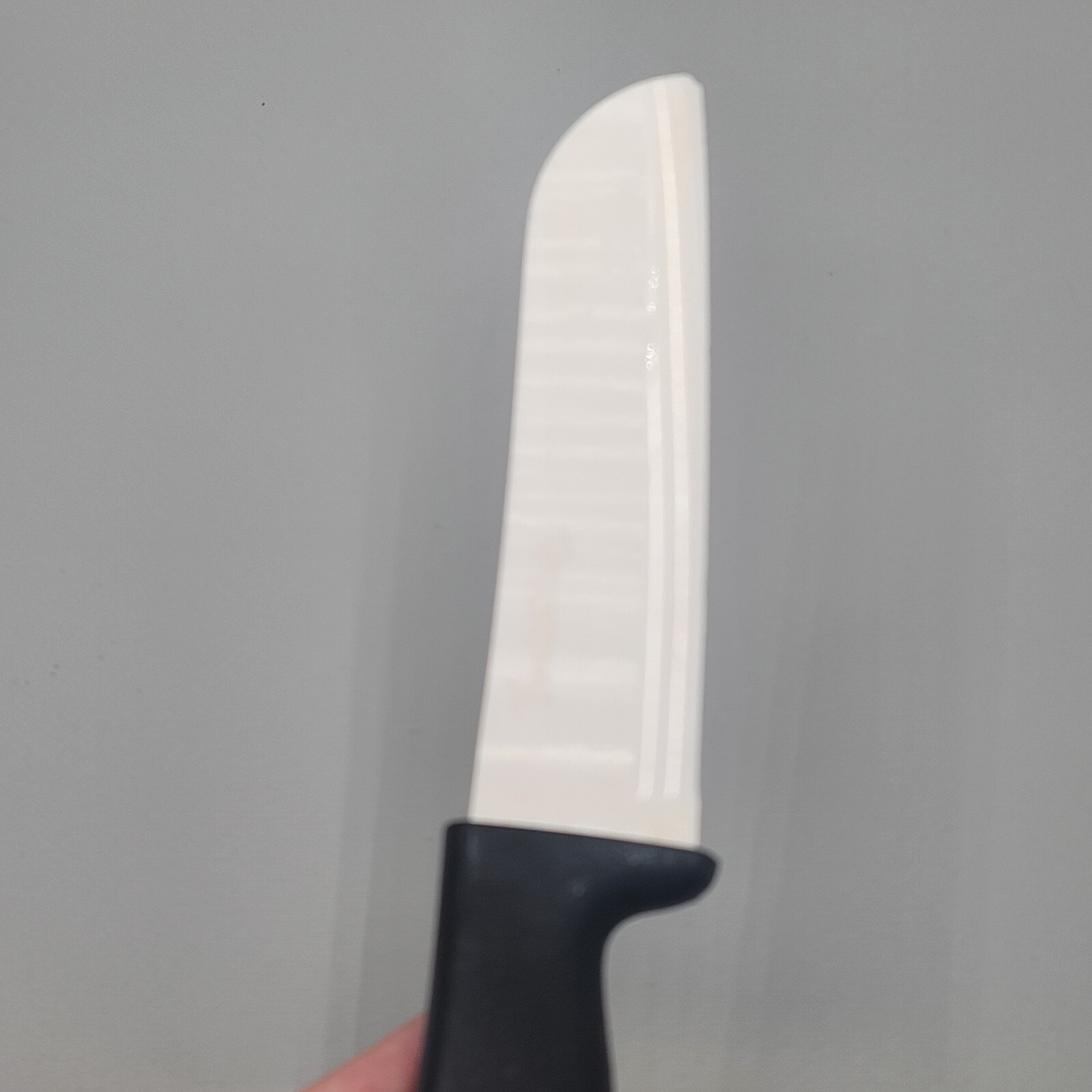 YOSHI Blade Ceramic Knife W/Bonus Peeler Santoku Design eBay