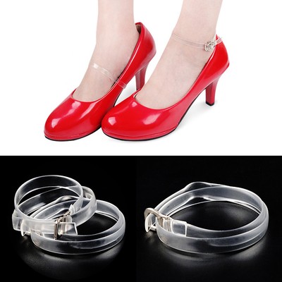 clear detachable ankle straps