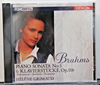 Brahms: Piano Sonata No.3 / 6 Piano Pieces, Op.118