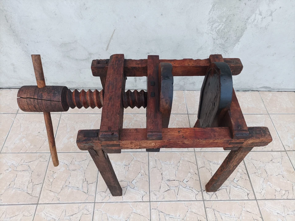 Pressoir ancien 18ème - Photo 4/4