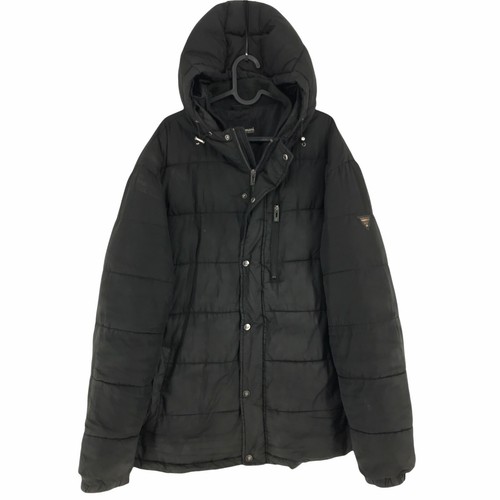 BRUNO BANANI Black Hooded Padded Puffer 