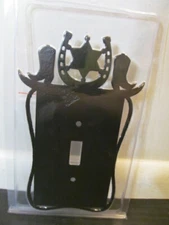 Open Road Brands Western Theme Single Metal Light Switch Plate Cover