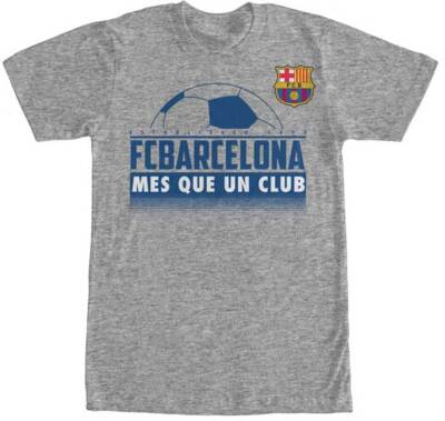 FC Barcelona MÉS QUE UN CLUB Tシャツ Sサイズ T-shirt Més que un