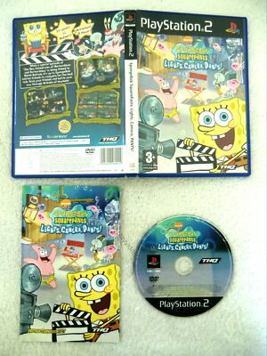18732 Spongebob Schwammkopf - Lichter, Kamera, Hose! - Sony PS2 Playstation 2 (