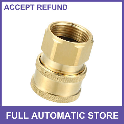 #ad Single Pressure Washer Coupler M22 x 1.5 Outer Washer Gun Adapter Universal $10.99