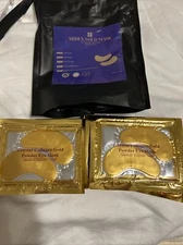 40 Pcs Gold Crystal Collagen Eye Mask Patch Wrinkle Anti Aging Dark Circle Pads