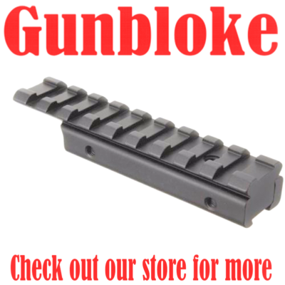 Tikka T1X 11mm DOVETAIL to PICATINNY RAIL Rifle Scope base.by