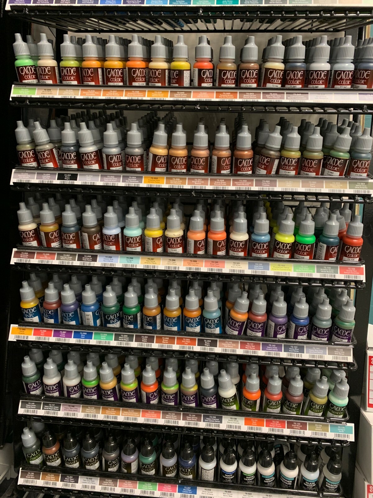 Vallejo Paints Game Color and Ink 17ml Bottles | eBay