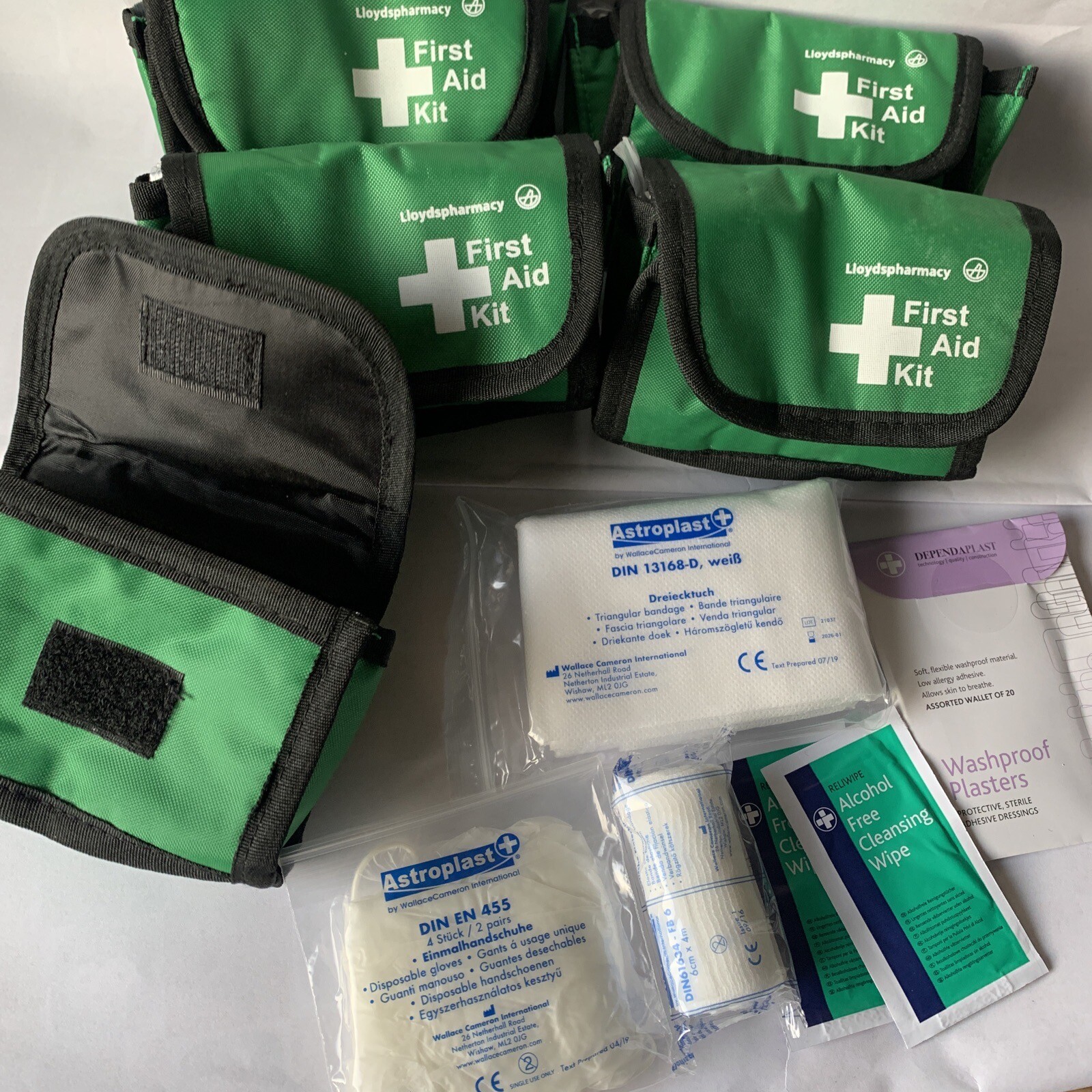 Lloyds Pharmacy First Aid Kit Job Lot Of 5 Small Pouch Kit Outdoor