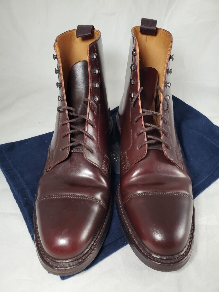 Brooks Brothers Peal & Co Burgundy Shell Cordovan Cap Toe Brooks Brothers Peal & Co Burgundy Shell Cordovan Cap Toe