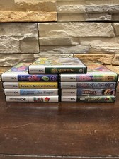 9 EMPTY Nintendo DS cases WITH Instruction Manuals/Booklets- NO GAMES 