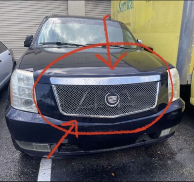 2007-2014 Cadillac Escalade Grille Chrome HEAVY Mesh except PLATINUM E&G Grill