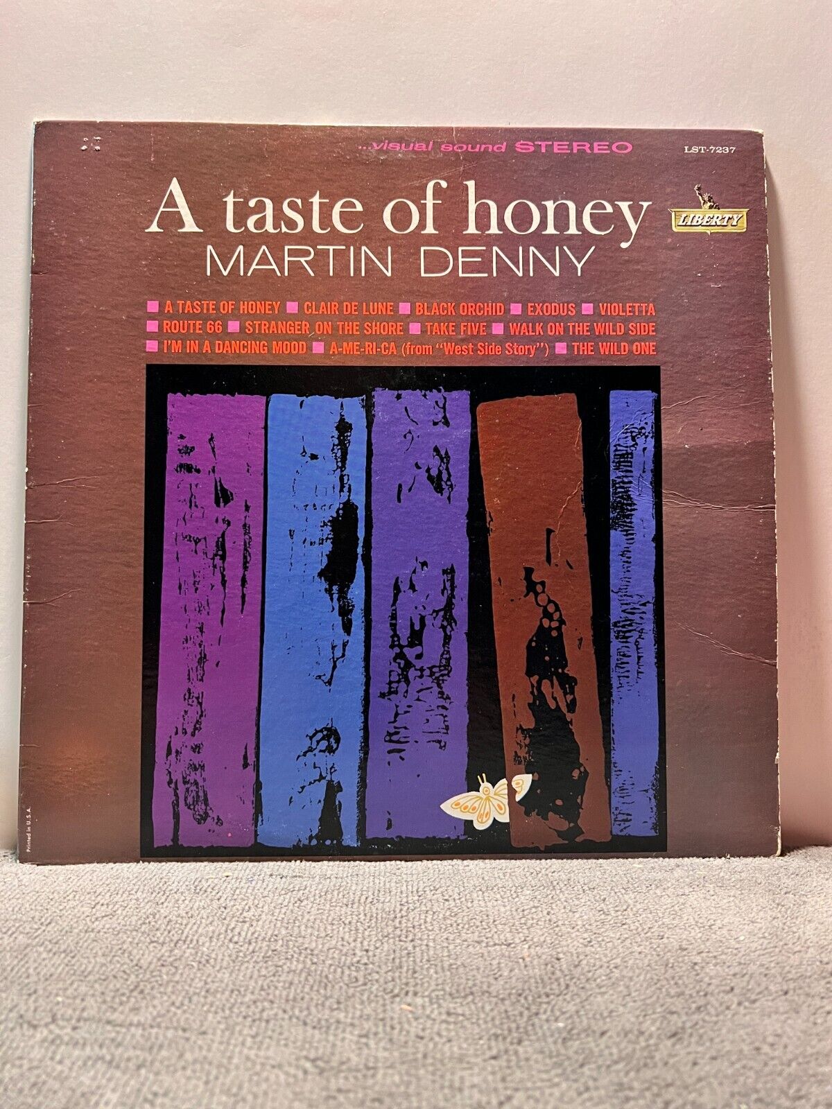 A58 Martin Denny: A Taste Of Honey, 1962 Liberty Records LST-7237