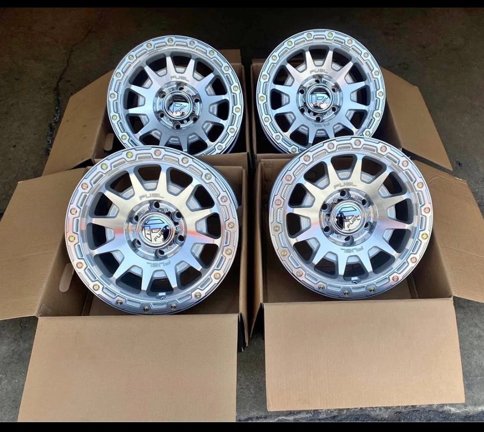 18” Fuel Fortress Wheels Fit Chevrolet Silverado 1500 2015-2026 New Rims 18x9 - Image 2 of 4