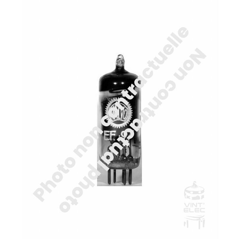 Tube EF97 / 6ES6 EUROPE pentode miniature à 7 broches pour récepteur radio vintage