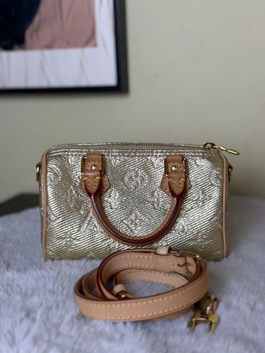 Louis Vuitton Gold Metal Bags & Handbags for Women for sale | eBay