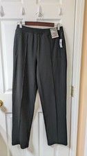 NEW Gap GapFit Women Brushed Tech Soft Jersey Pants Black size M NWT