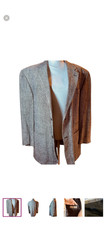 Oscar De Le Renta Mens Tweed Blazer