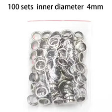 1 Set 1/4 Inch Grommet Eyelet Plier Set, Eyelet Hole Punch Pliers Kit with 100 M