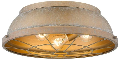 Bartlett 16 1/2" Wide Copper Patina Ceiling Light - Picture 2 of 5