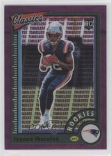 2022 Panini Classics Rookies 36/50 Tyquan Thornton #188 05dl