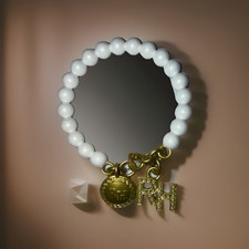 Rainbow High White Bracelet Girl s With Two Charms