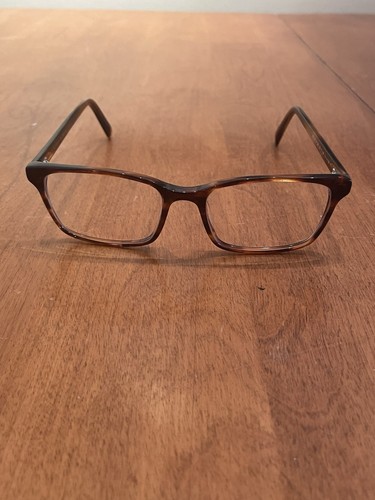 New WARBY PARKER Brady M 280 Sugar Maple Tortoise Eyeglasses Frame Unisex 🔥