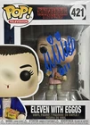 🔥Funko Pop! Stranger Things: Eleven #421 Signed Millie Bobby Brown W/COA!🔥