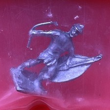 Vintage 25mm British Colonial Zulu With Head Ring Shield And Assegai BC9