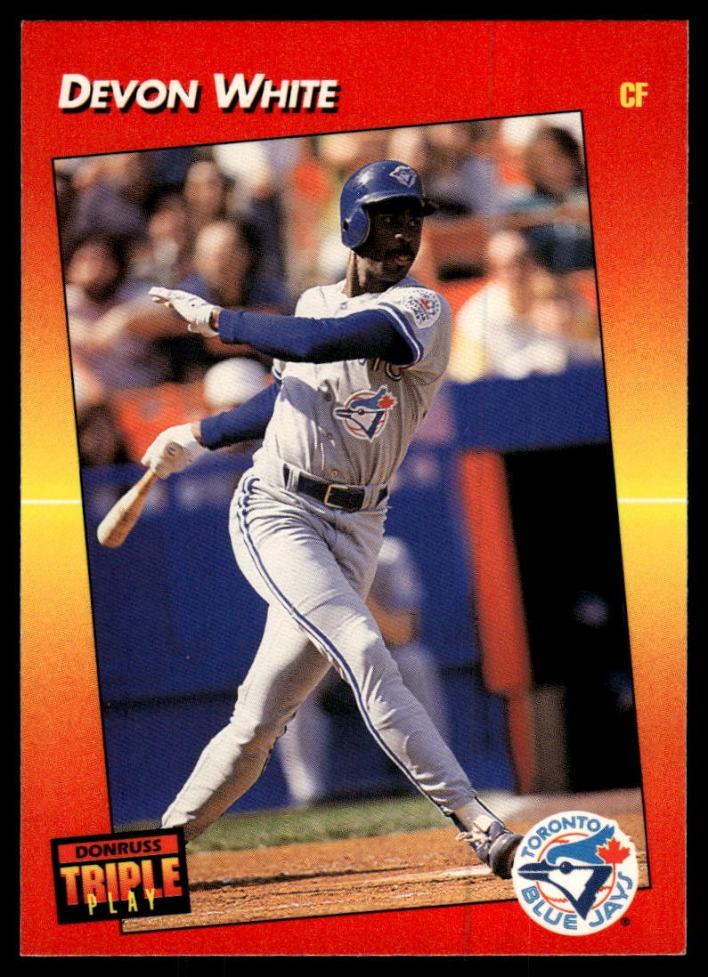 1992 Triple Play #240 Devon White