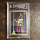 1990-91 SkyBox Shawn Kemp Autograph #268 Seattle Supersonics BGS BAS