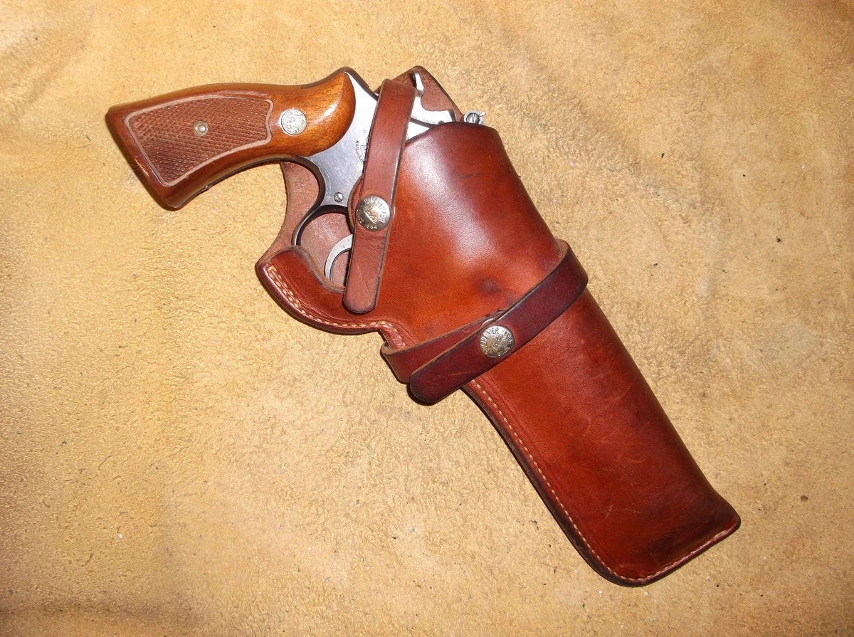 Bucheimer Leather Hunting Gun Holsters for Smith & Wesson for sale