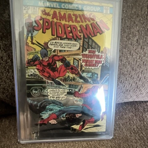 Marvel Comics Amazing Spider-Man #147 CGC 8.0 Spider-Man Tarantula 1975