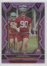 2022 Certified Rookies Mirror Purple /10 Logan Hall #158 m5e