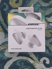 Sealed BOSE QuietComfort Ultra Wireless Noise Cancelling Earbuds - White Smoke