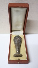 Ancien Sceau Tampon en argent