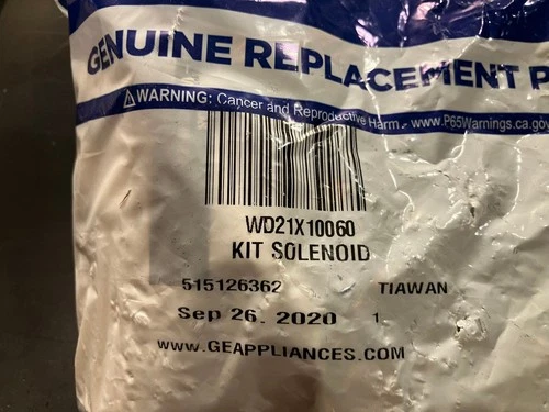Dishwasher Solenoid Kit DW10060 WD21X10060