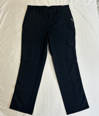 Tecgen FR Cargo Work Pants 36x32 Navy Flame Resistant NFPA 2112 Arc Rated