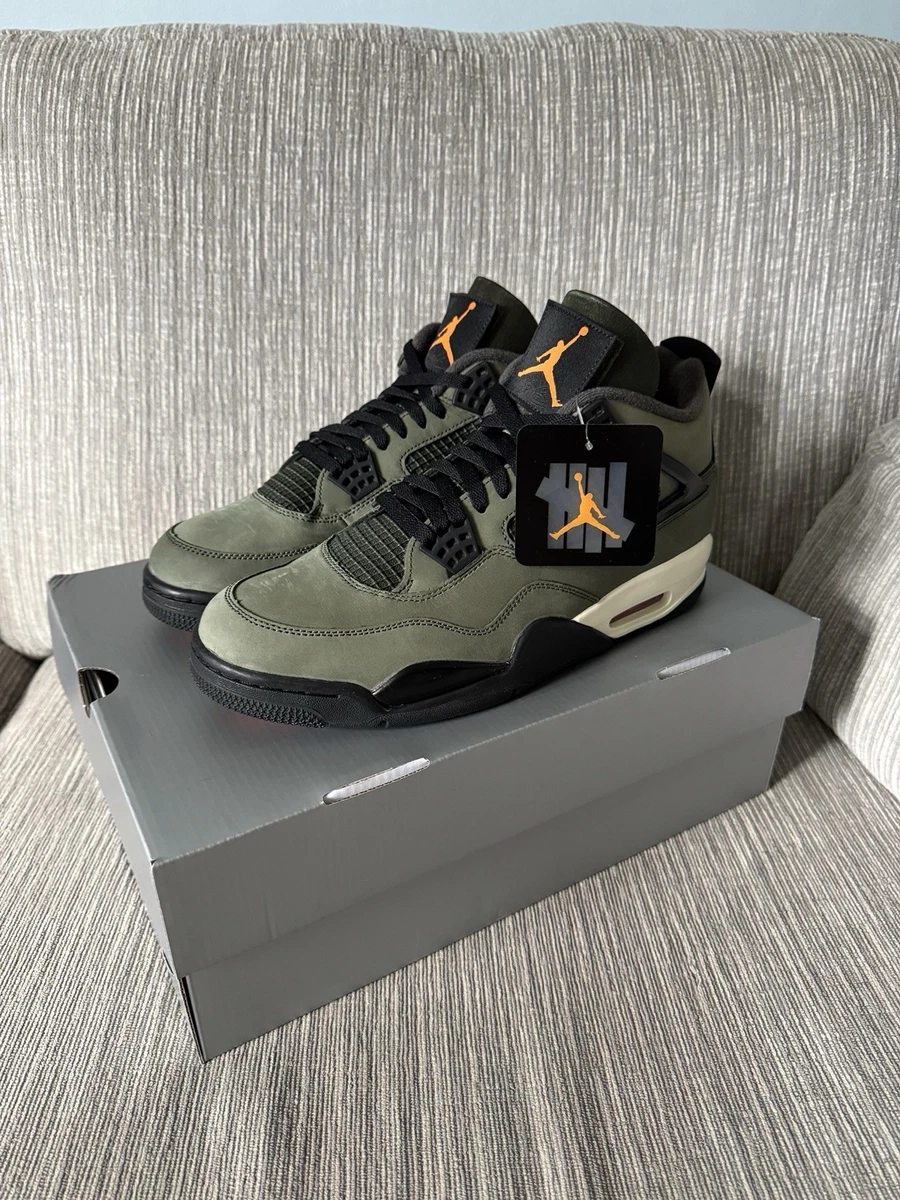 Undefeated x Air Jordan 4 Retro Green for Sale | Authenticity