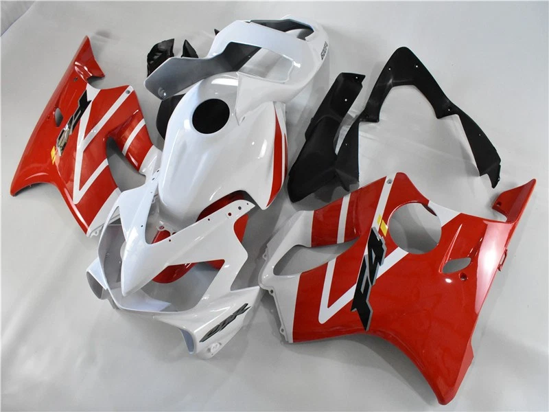 Kit de carenado FKA inyección nuevo blanco rojo apto para Honda 2001-2003 CBR 600F4I m060 Foto 3 de 4