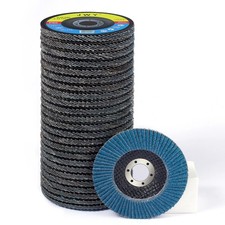 20x 10x Flap Discs 115mm Sanding 40 60 80 120 Grit Grinding Wheels Discs 4.5" UK