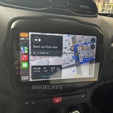 For Jeep Renegade 2015-2020 4 64G Android Auto Stereo Radio GPS Carplay NAVI RDS