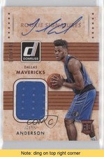 2015-16 Donruss Rookie Material Signatures 79/149 Justin Anderson Auto READ 0o9