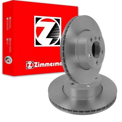 2x ZIMMERMANN COAT Z BREMSSCHEIBEN 324mm INNENBELÜFTET VORNE PASSEND FÜR BMW 7