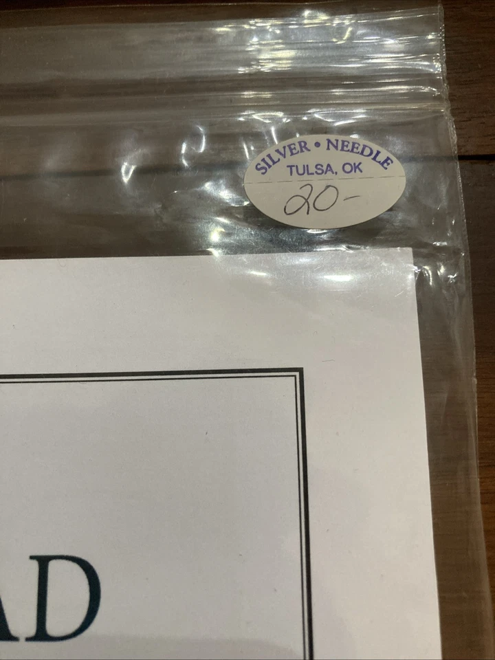 Nuevo MUESTREADOR DE RECUERDO DE HILO DIBUJADO Patrón de diseños de aguja gráfico Foto 2 de 4