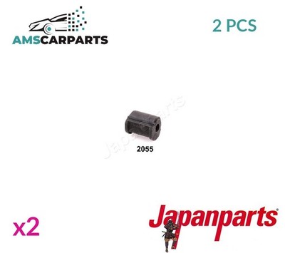 ANTI ÜBERROLLBÜGEL BUSH KIT HINTEN RU-2055 JAPANPARTS 2PCS NEU OE QUALITÄT