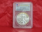 2016 $1 American Silver Eagle PCGS MS70 First Strike 30th Anniversary Toning